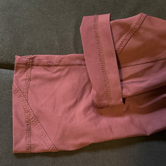 lululemon athletica Burgundy all the right places crop - Picture 3 of 4